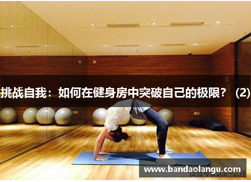 挑战自我：如何在健身房中突破自己的极限？ (2)